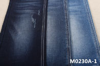Sợi ngang màu xanh nặng 12 Oz Dobby Denim Vải cho quần jean nam