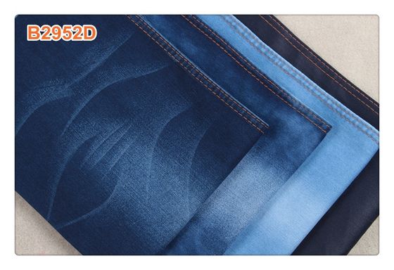 8,5 oz Indigo Vải Satin Sateen Denim