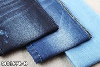 Sợi dây nhuộm Màu xanh đậm Siêu vải denim Chất liệu quần jean lõi kép