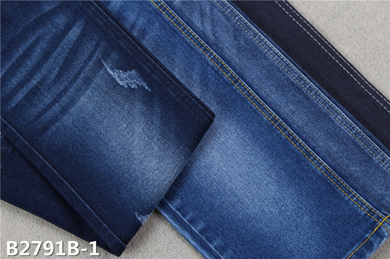 10OE sợi không có rãnh 10 Oz kéo dài vải denim cho quần