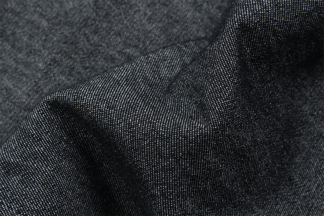 5 ounces 100% Cotton Màu đen Dĩ An Jeans vải cho áo sơ mi
