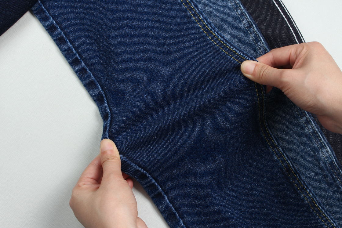 11.5 Một lần Cotton Polyester Spandex Comfort Stretch Denim Fabric cho quần jean