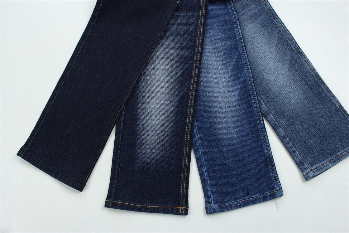 10oz đặc biệt dệt denim với Warp slub nặng cho nam giới quần jean bông polyester spandex denim vải Trung Quốc nhà máy