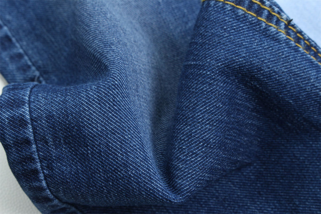 6oz Low Stretch rất mềm Tencel vải Denim vải cho áo sơ mi và quần jean trẻ em siêu mỏng thoải mái và thở