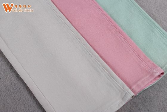 58 59" PFD RFD Denim Fabric Rolls Custom Printed Pink Denim Fabric By The Yard