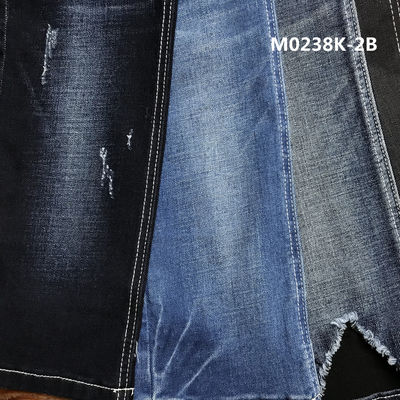 10.5 oz Jeans Black Backside Cotton Polyester Denim Fabric 58 Ctn 40 Poly 2 Spx