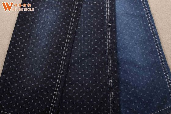 5.7oz Lightweight Shirt Flower Floral Denim Fabric Thin Printed Denim Fabric