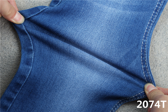 10oz Super Stretch Denim Fabric Dual Core Cotton Spandex For Woman Jeans