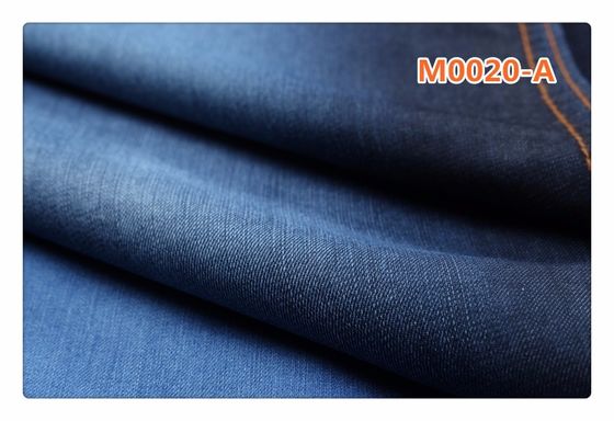 Giá tốt 5,5 oz màu chàm xanh xám cotton modal vải denim cho áo sơ mi váy váy quần jean trực tuyến