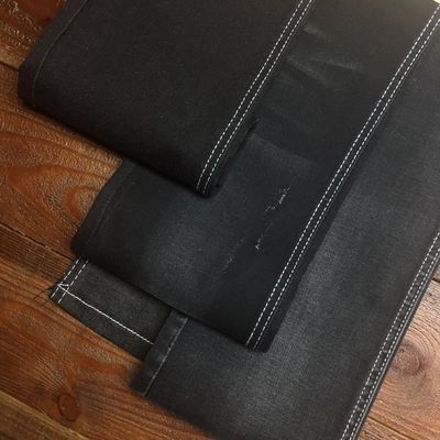 Giá tốt Chất liệu cotton Tencle Vải denim Màu đen Quần jean 9oz trực tuyến