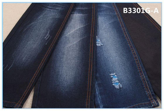 Giá tốt Quần jean mặt sau đầy màu sắc Vải denim co giãn cho quần legging mỏng trực tuyến
