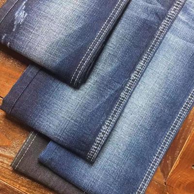 Giá tốt 10 oz Vải denim đứt gãy mềm mại cho quần jean nam trực tuyến