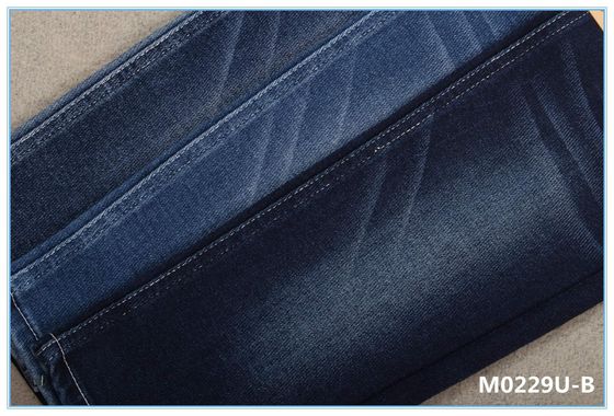 Giá tốt Vải jean denim siêu mềm cảm ứng Lycra Màu xanh đậm trực tuyến