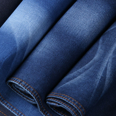 Vải denim tre satin 71% Cotton 27% Polyster 2% Lycra