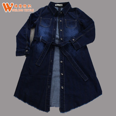 Giá tốt 8,5 Oz In hoa vải cotton căng vải denim đầy màu sắc Xanh lam + Xanh đậm + Xanh lam trực tuyến