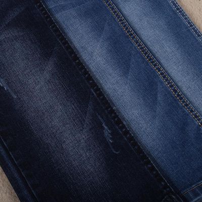 Giá tốt Cotton Polyester Spandex Twill Denim Vải 9,6oz 63 '' Chiều rộng trực tuyến