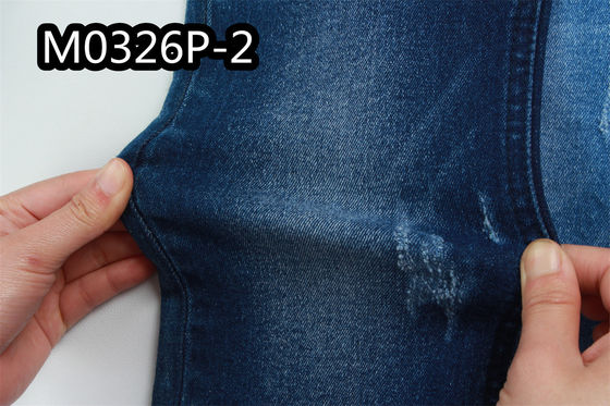 Giá tốt Vải denim màu chàm 10oz cho phụ nữ Man Raw Soft 98% Cotton 2% Spandex trực tuyến