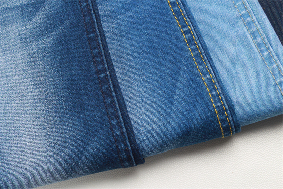 9.3 Ounce Với quần jean co giãn Slub Chất liệu Dệt Vải thô