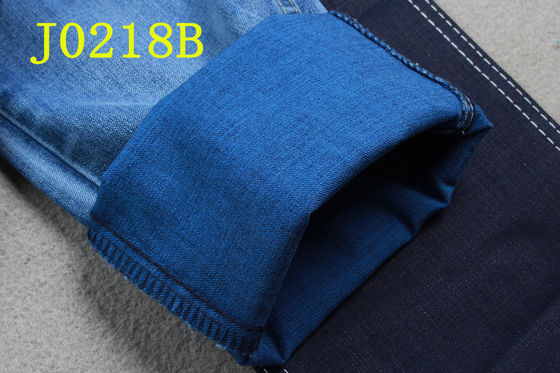 Giá tốt Vải denim 9OZ với Tencel Cotton Polyester Spandex Blue Backside Desizing 3/1 Twill tay phải trực tuyến