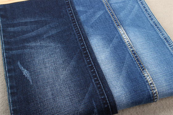 10.6Oz Cotton Polyester Spandex Vải denim 160cm Chiều rộng đầy đủ