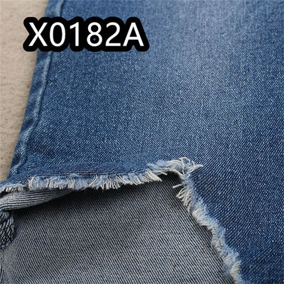 Giá tốt 10Oz TR Cotton Polyester Spandex Vải denim Màu xanh đậm trực tuyến