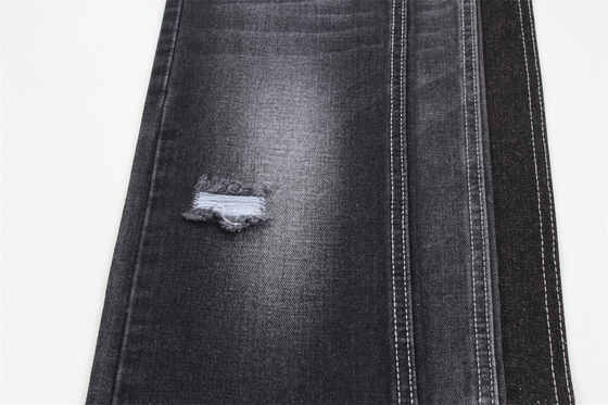 Vải denim cotton không co giãn 12 Oz 100 170cm Vệ sinh toàn bộ chiều rộng