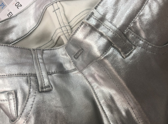 Lớp phủ Spandex Jeans Denim vải 356gm 3/1 Tay phải Twill