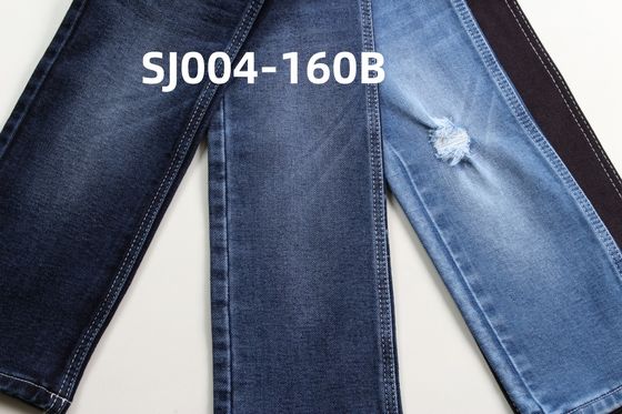 Giá tốt 12 oz màu xanh đậm cao kéo dài vải denim dệt cho quần jean trực tuyến
