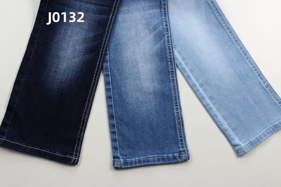 Giá tốt Đồ bán buôn 8.5 Oz Warp Slub High Stretch Dệt Denim Vải cho quần jean trực tuyến
