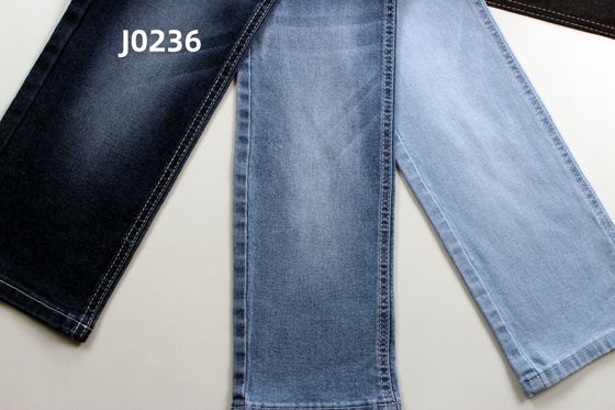 Giá tốt 7.5 oz màu xanh đậm cao kéo dài vải denim dệt cho quần jean trực tuyến