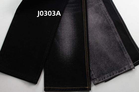 Giá tốt Hot bán 11,5 oz lưu huỳnh đen cứng vải dệt denim cho quần jean trực tuyến