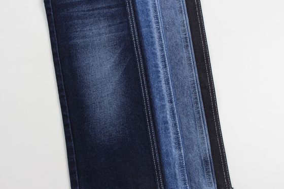 Giá tốt Đồ bán buôn 100% Cotton Dark Blue Rigid Denim Fabrics Cho Jeans trực tuyến