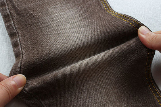 Giá tốt Super Brown Stretch Denim Fabric For Women Man Jeans Low Stretch Giá cạnh tranh Từ Trung Quốc Thành phố Foshan trực tuyến