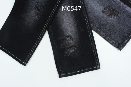 10.5 oz 100% Cotton Đen và Đen mặt sau Dĩnh Jeans vải