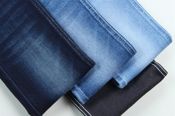 10 Oz Super Stretch Denim Fabric For Summer Man Jeans Cotton Polyester Rayon Spandex Rough And Wild