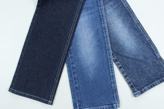 Giá tốt 11.2 oz Super Dark Blue Cotton Spandex Denim Fabric Cho quần jean trực tuyến