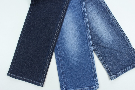 11.2 oz Super Dark Blue Cotton Spandex Denim Fabric Cho quần jean