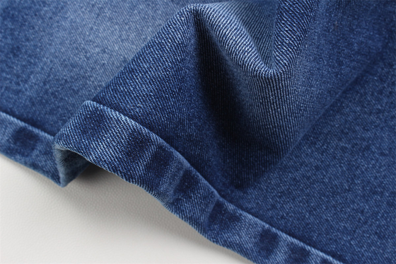 Vải denim Super Blue 10 oz cứng 100% cotton cho kiểu dáng quần jean Boy Friend, mềm mại, quần jean nữ mùa hè đang giảm giá