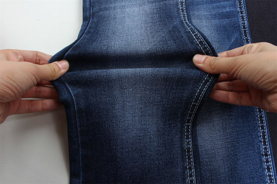 Full Lycra Lyocell Material Cotton Polyester Rayon Spandex Slub Stretch Denim Fabric Cho quần jean
