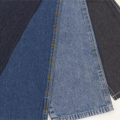 100% Cotton 7.9 OZ Thin Denim Fabrics Chiếc quần jean mới xuất hiện