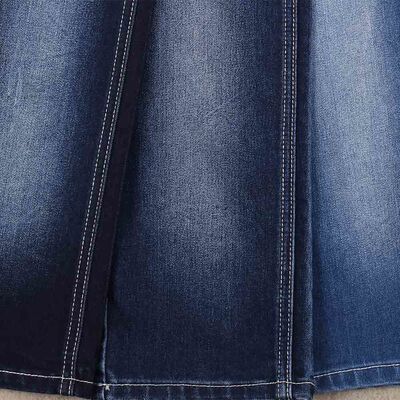 Giá tốt Hot bán Indigo Blue Jeans Denim vải Cotton Poly cho bán buôn nhà máy vải Jeans trực tuyến