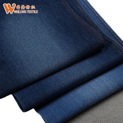 Giá tốt 100% Cotton Indigo Color Jeans Vật liệu vải trực tuyến