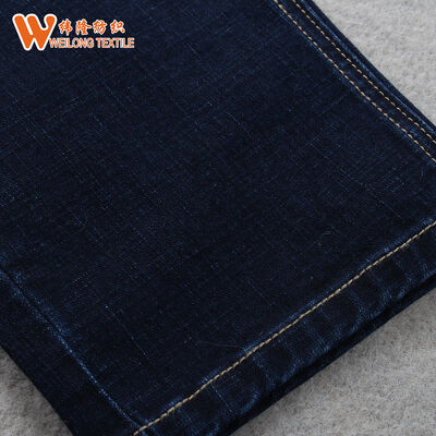Giá tốt Vải Denim Sỉ 10oz In Họa Tiết Cotton Polyester Sợi Dệt Chéo Vỡ Dùng Cho Quần Áo Váy Jeans trực tuyến