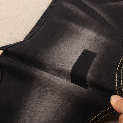 Giá tốt Vải Jean Màu Đen Lưu Huỳnh Co Giãn Cao Cho Nữ Cung Cấp Giá Xuất Xưởng 9.5OZ trực tuyến