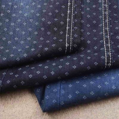 Giá tốt Vải Jean Cotton Nhẹ Giá Sỉ In Họa Tiết trực tuyến
