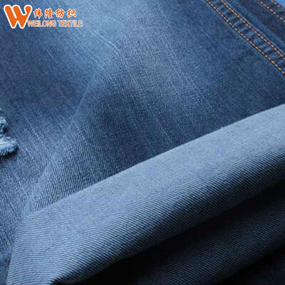 Giá tốt Quần áo Indigo Blue Jeans vải Cotton cứng tay Denim vải Giá bán buôn trực tuyến