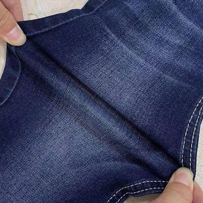 Giá tốt 8.5 oz Light Weight Beautiful Slub TR 3/1 Right Twill Stretch Denim Fabric bán lẻ trực tuyến
