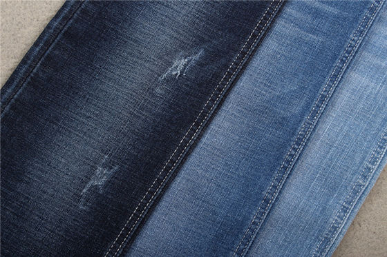 Vải denim co giãn cao 10,8 Oz Vải chéo cotton Spandex vải