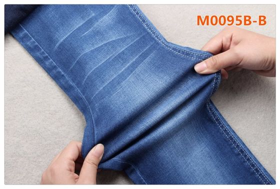 Giá tốt 132cm 9oz 50 Cotton 12 Tencel Vải denim siêu co giãn cho áo khoác quần trực tuyến
