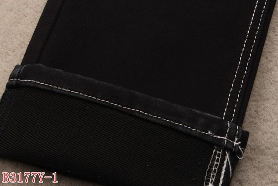 Giá tốt TR 12.3oz Surlfur Vải Denim giả dệt kim 73 Cotton 23 Polyester 3 Rayon 1 Spandex trực tuyến